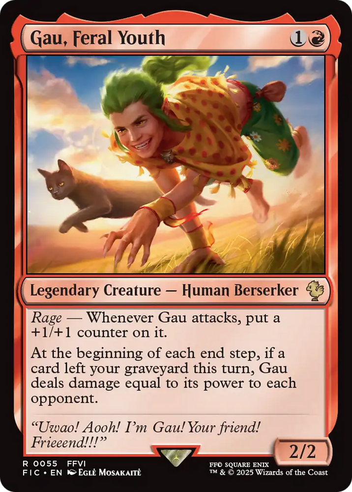 Gau, Feral Youth [FINAL FANTASY Commander]