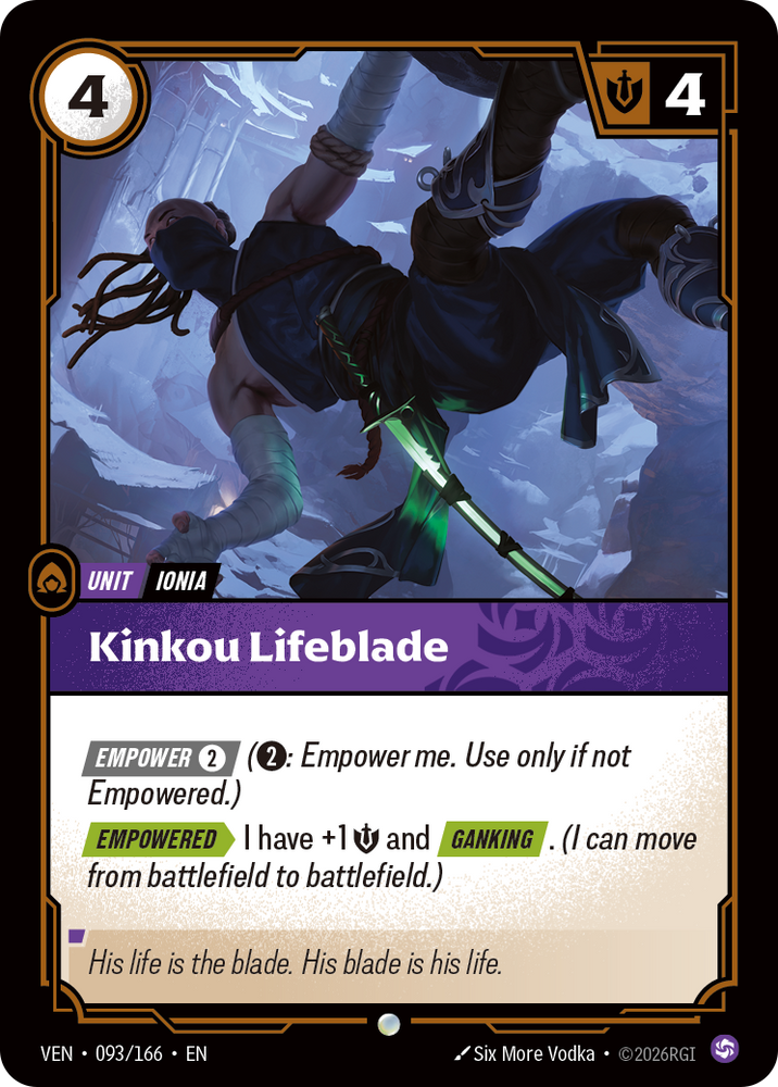Kinkou Lifeblade (Vendetta - 093-166)