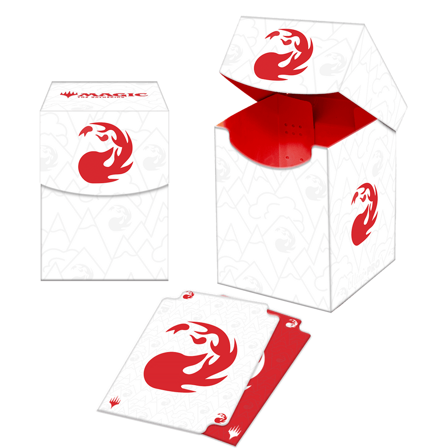 MTG CCG - Mana 8 - Deck Box - 100+ (Mountain)