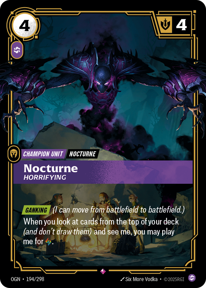 Nocturne, Horrifying (Origins - 194-298)