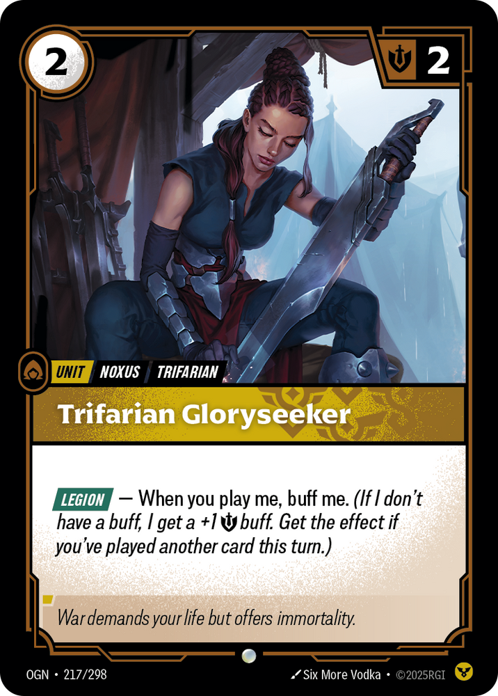 Trifarian Gloryseeker (Origins - 217-298)