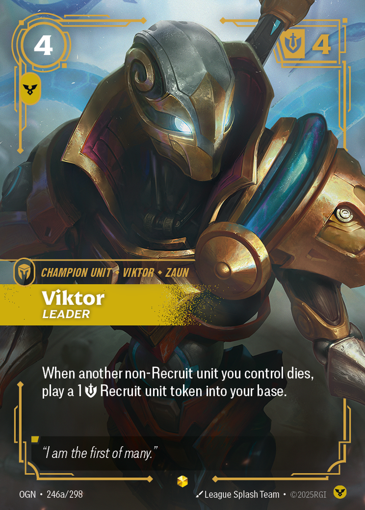 Viktor, Leader (Origins - 246a-298)