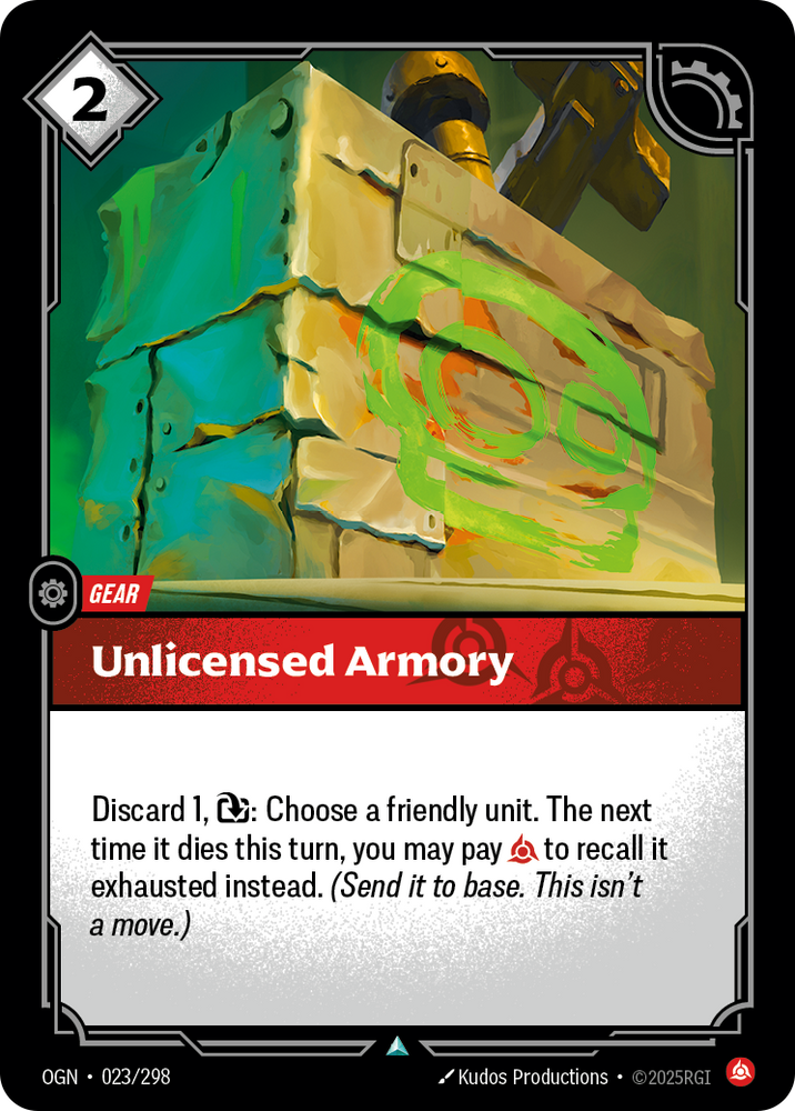 Unlicensed Armory (Origins - 023-298)