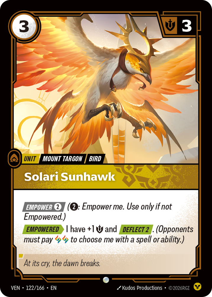 Solari Sunhawk (Vendetta - 122-166)
