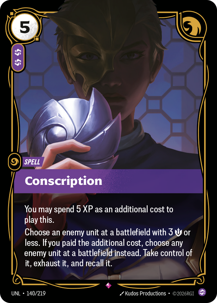 Conscription (Unleashed - 140-219)