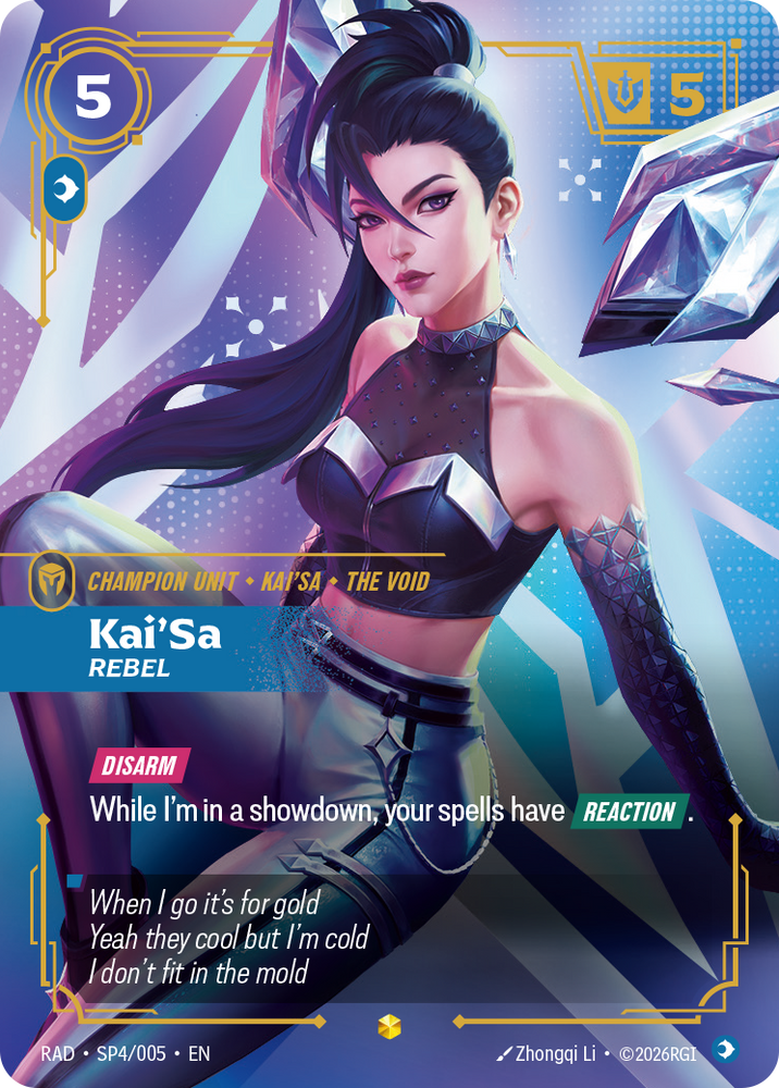 Kai'Sa, Rebel (Radiance - sp4-005)
