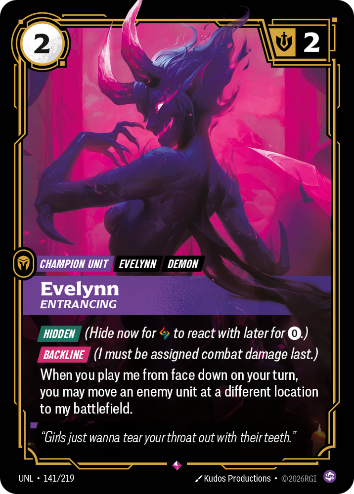 Evelynn, Entrancing (Unleashed - 141-219)