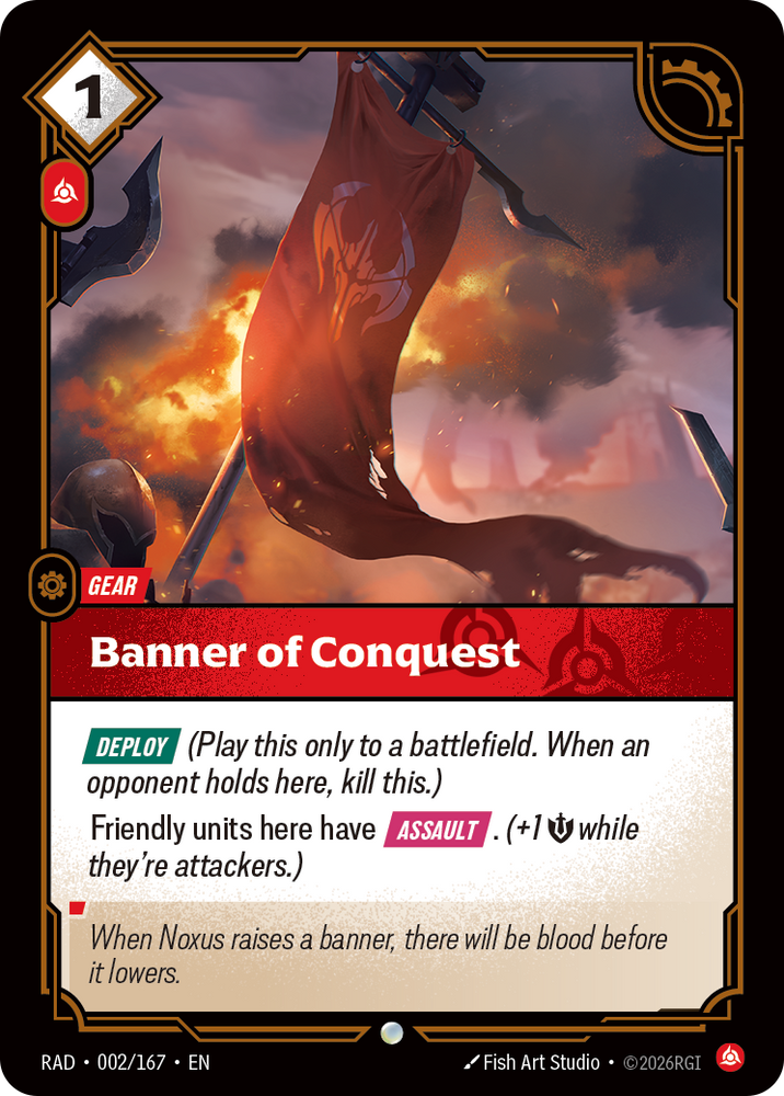Banner of Conquest (Radiance - 002-167)