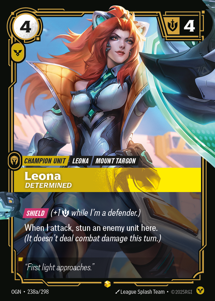 Leona, Determined (Origins - 238a-298)