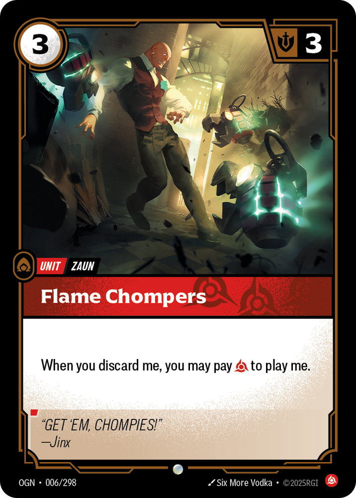 Flame Chompers (Origins - 006-298)