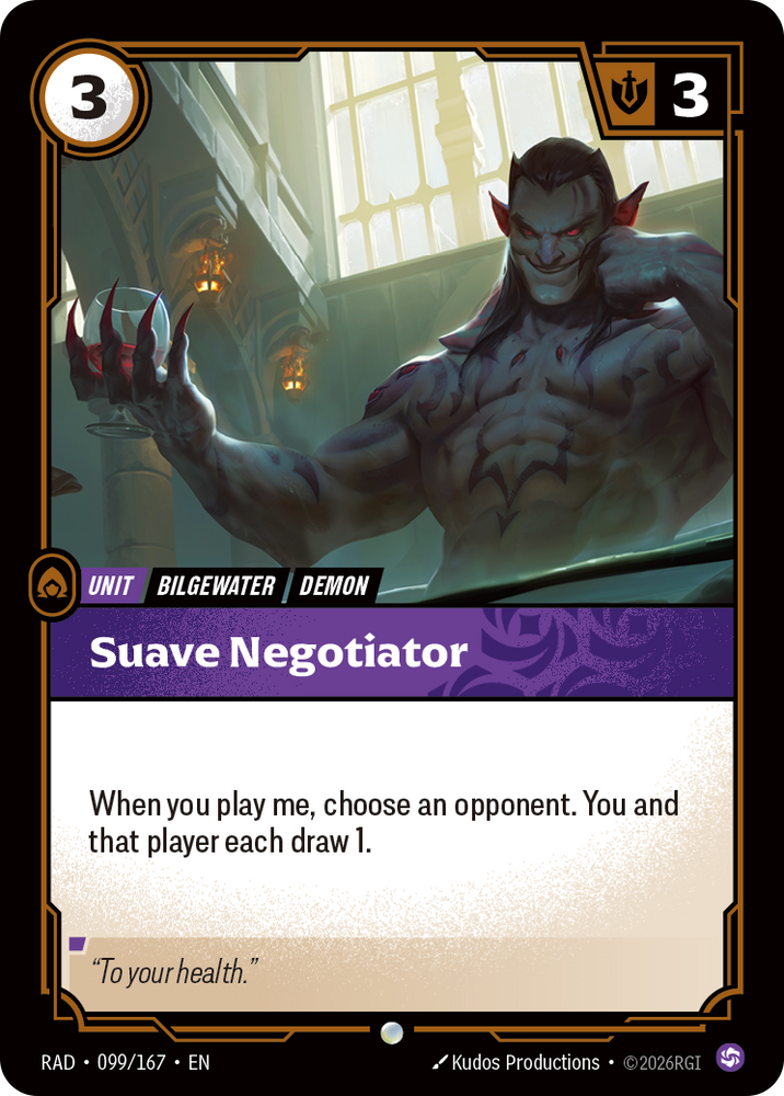 Suave Negotiator (Radiance - 099-167)
