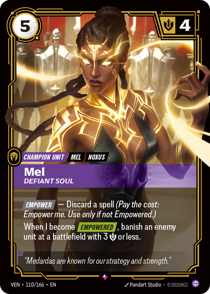 Mel, Defiant Soul (Vendetta - 110-166)