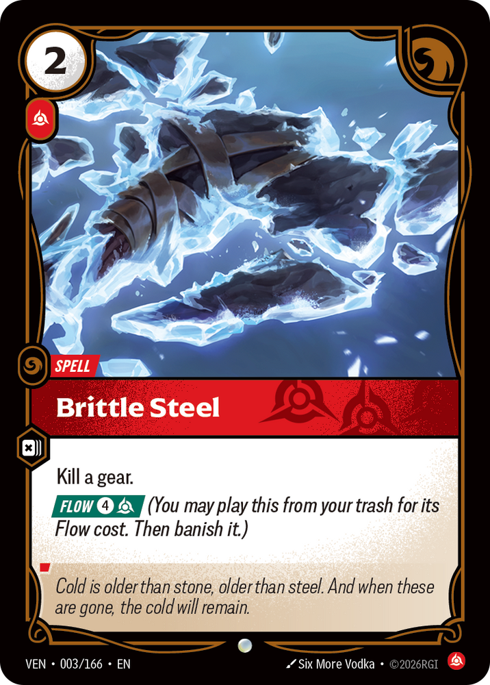Brittle Steel (Vendetta - 003-166)