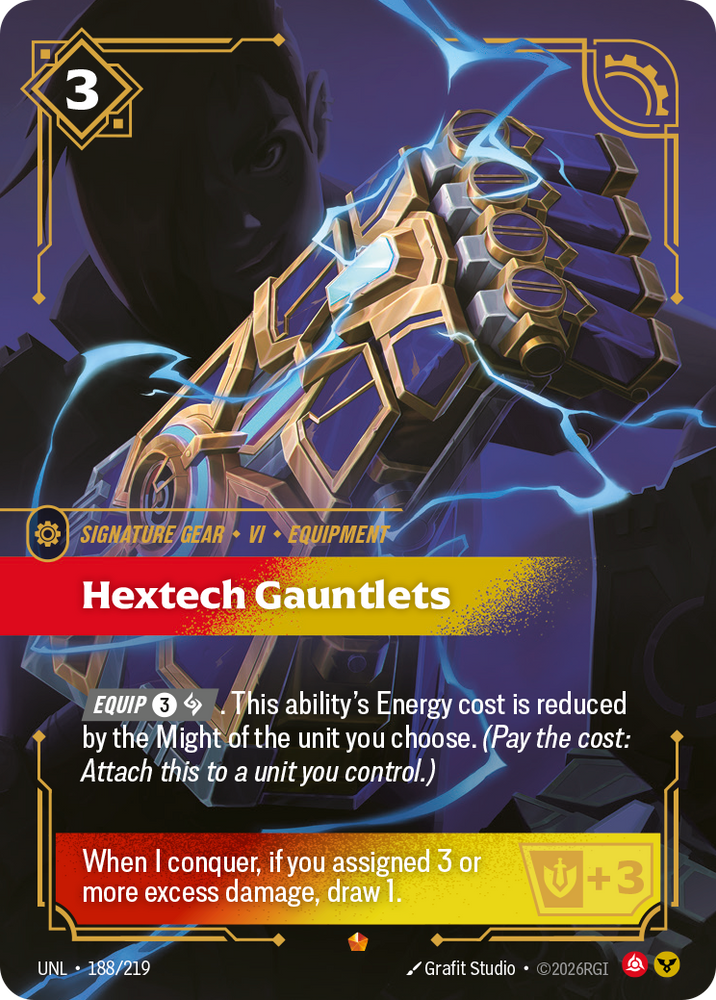 Hextech Gauntlets (Unleashed - 188-219)