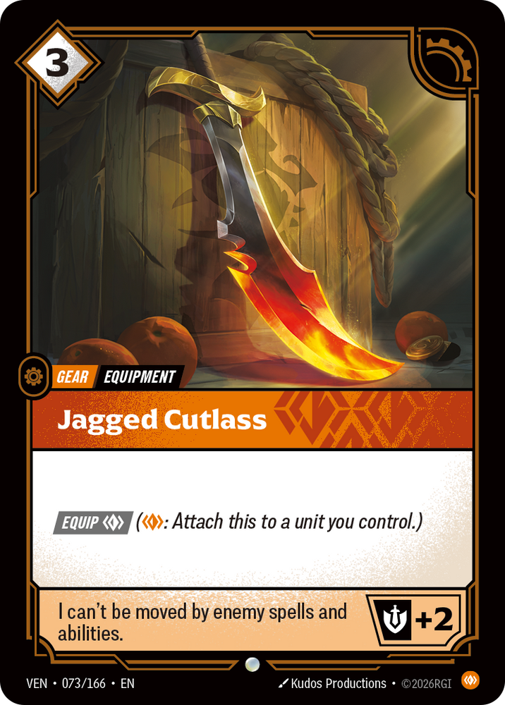 Jagged Cutlass (Vendetta - 073-166)