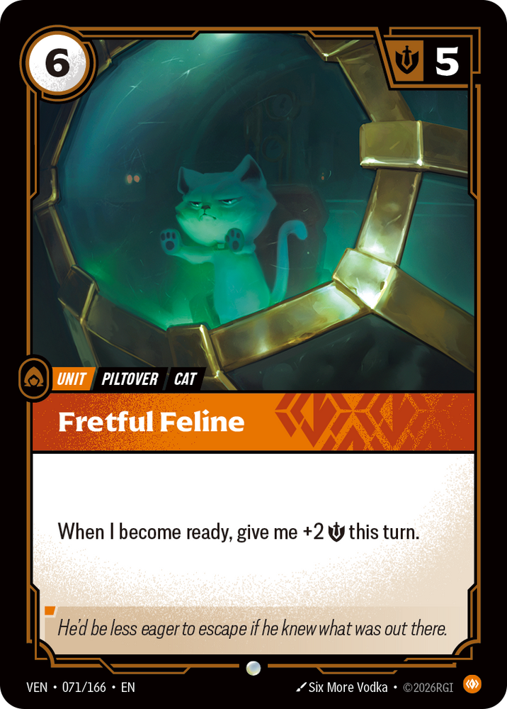 Fretful Feline (Vendetta - 071-166)
