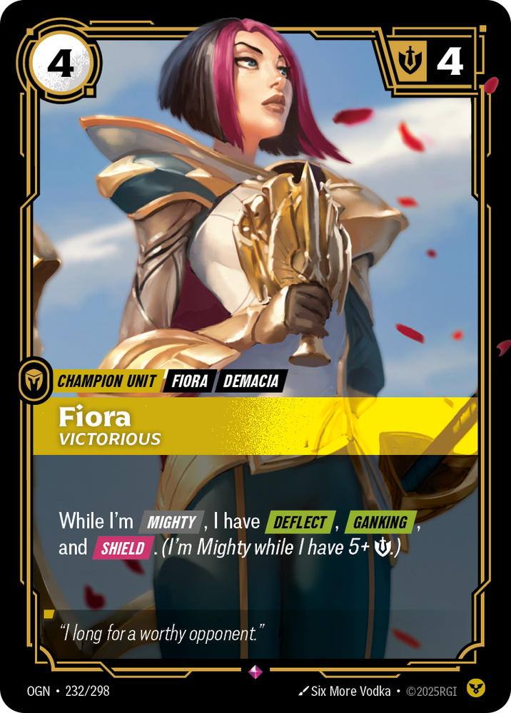 Fiora, Victorious (Origins - 232-298)