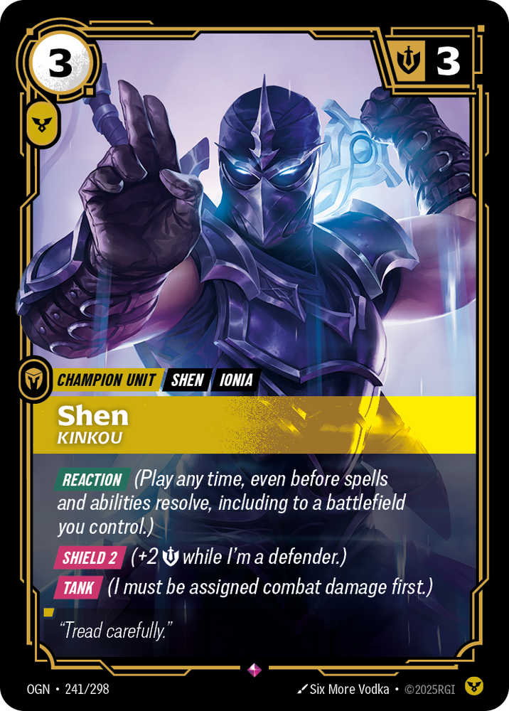 Shen, Kinkou (Origins - 241-298)