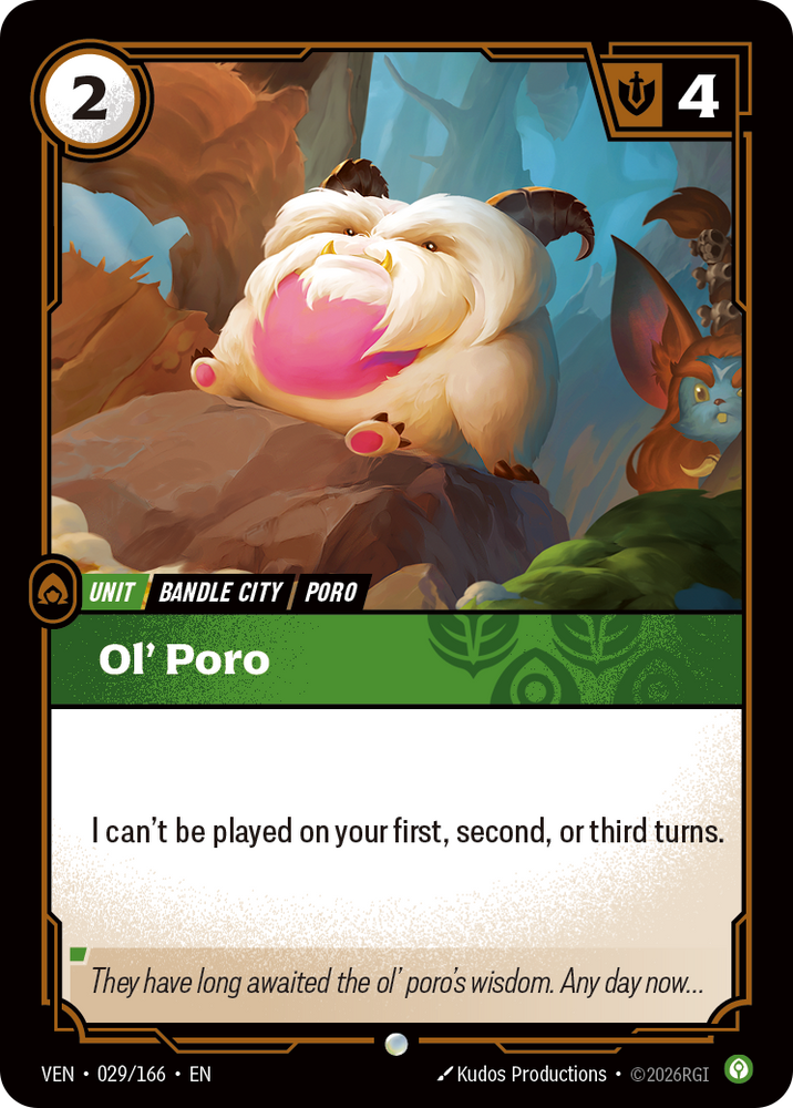 Ol' Poro (Vendetta - 029-166)