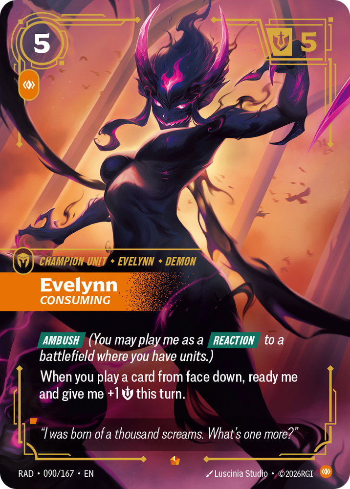 Evelynn, Consuming (Radiance - 090-167)