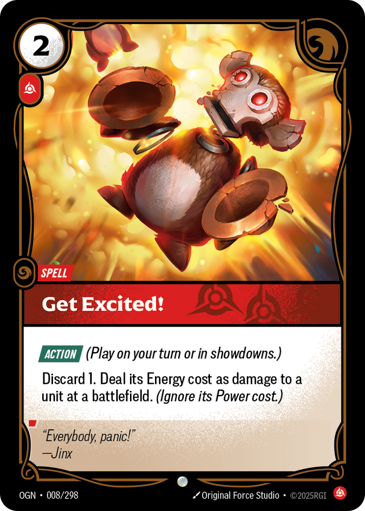 Get Excited! (Origins - 008-298)