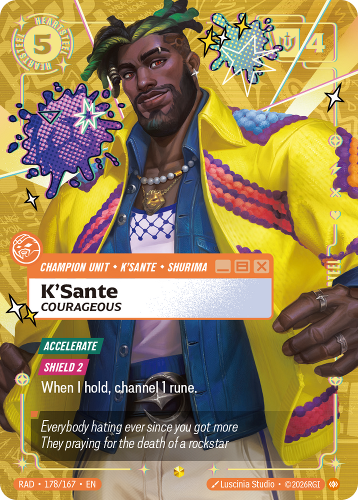 K'Sante, Courageous (Radiance - 178-167)