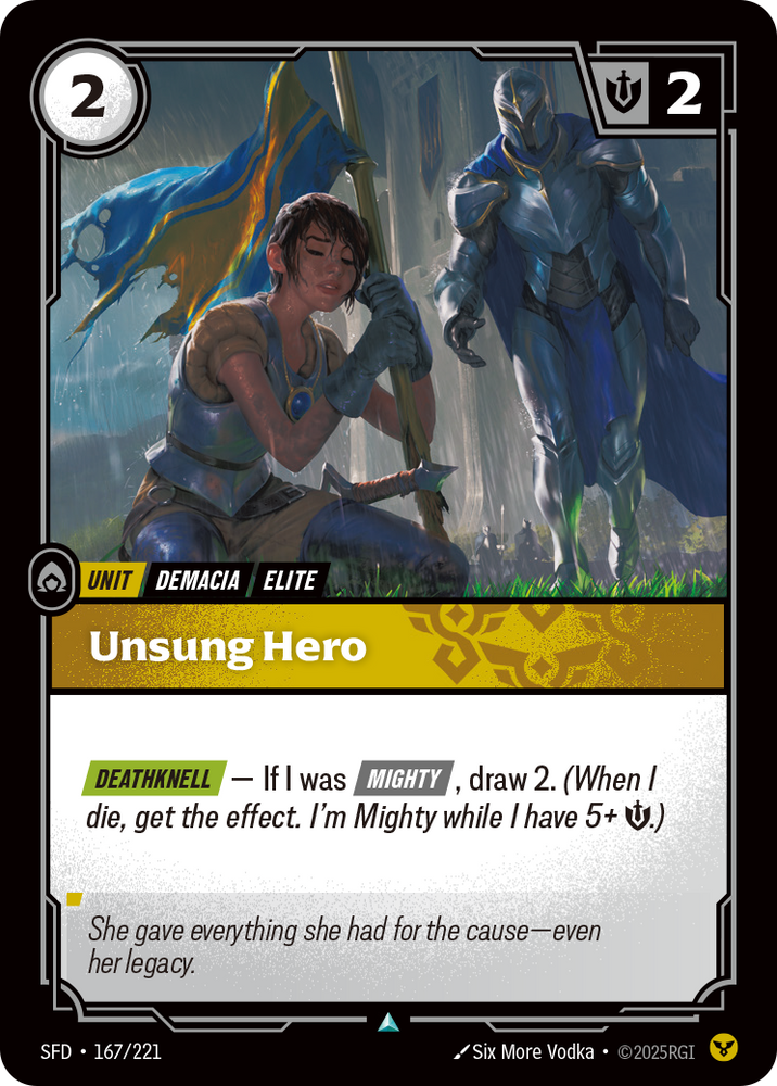 Unsung Hero (Spiritforged - 167-221)