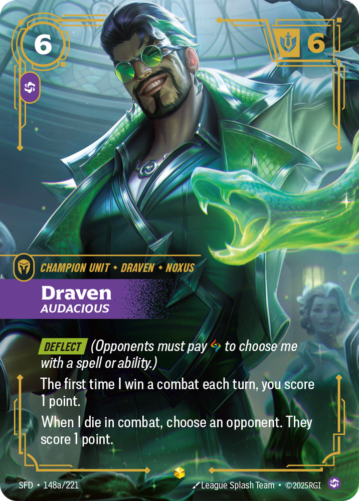 Draven, Audacious (Spiritforged - 148a-221)