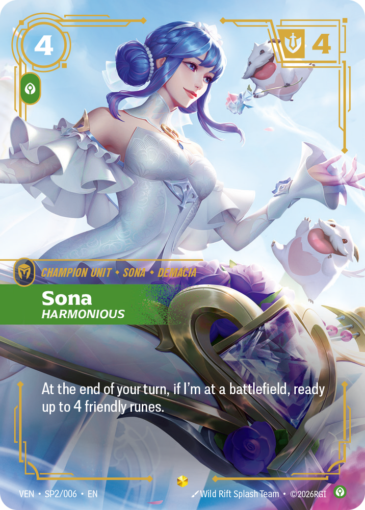 Sona, Harmonious (Vendetta - sp2-006)