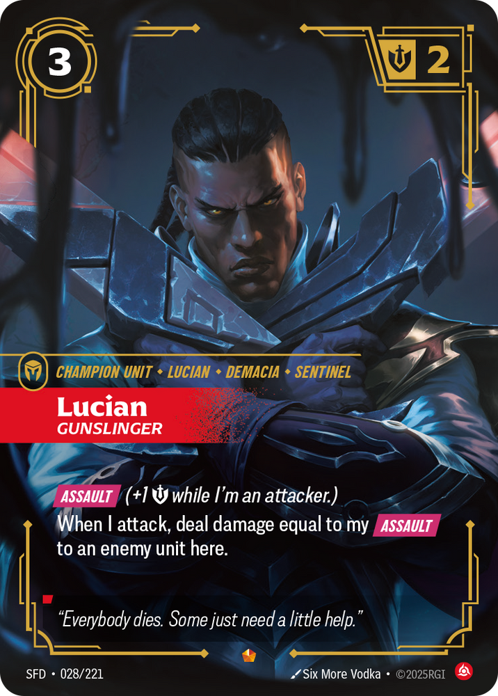 Lucian, Gunslinger (Spiritforged - 028-221)