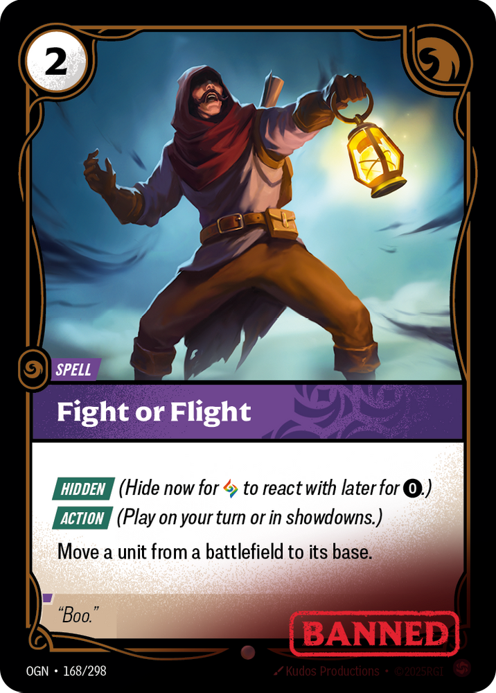 Fight or Flight (Origins - 168-298)