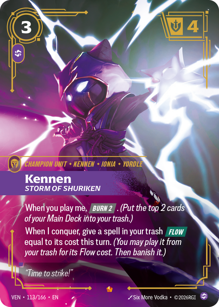 Kennen, Storm of Shuriken (Vendetta - 113-166)