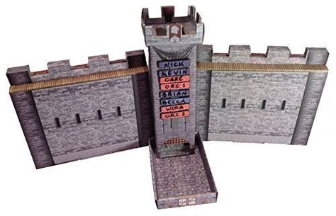 R4I - Castle Keep - Dice Tower w/ Turn Tracker