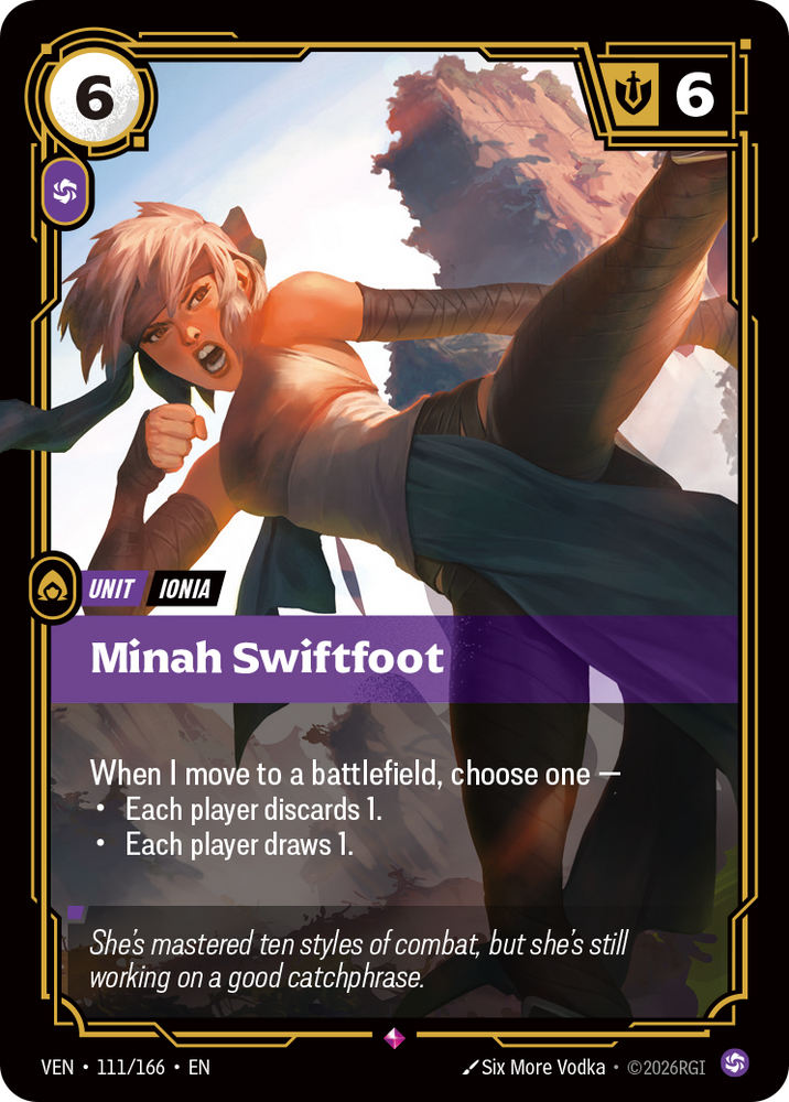 Minah Swiftfoot (Vendetta - 111-166)
