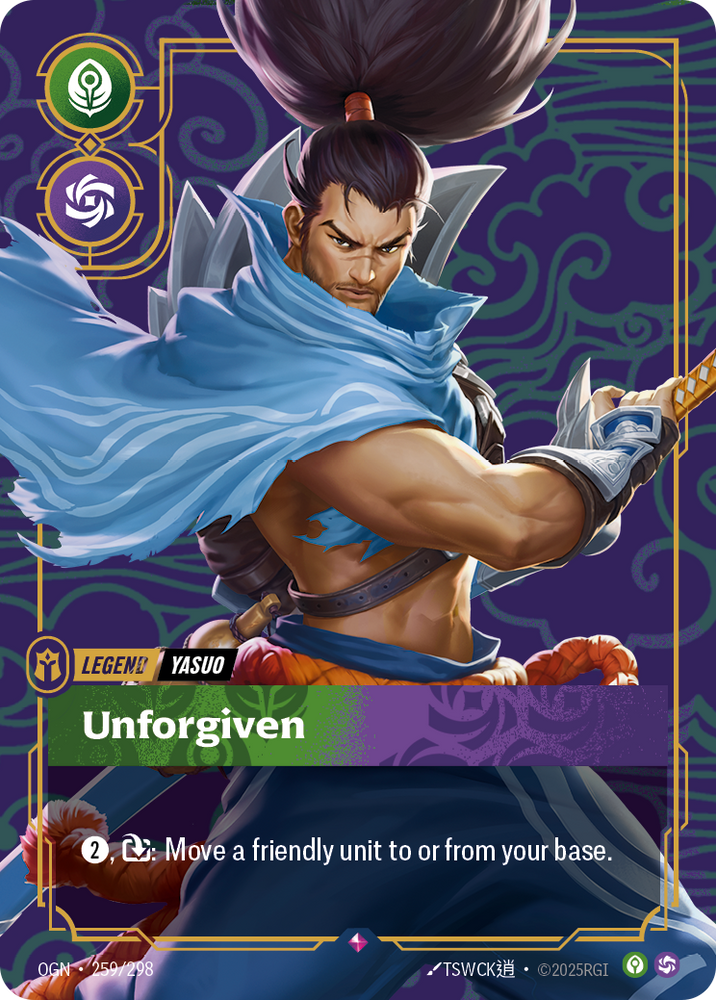 Unforgiven (Origins - 259-298)