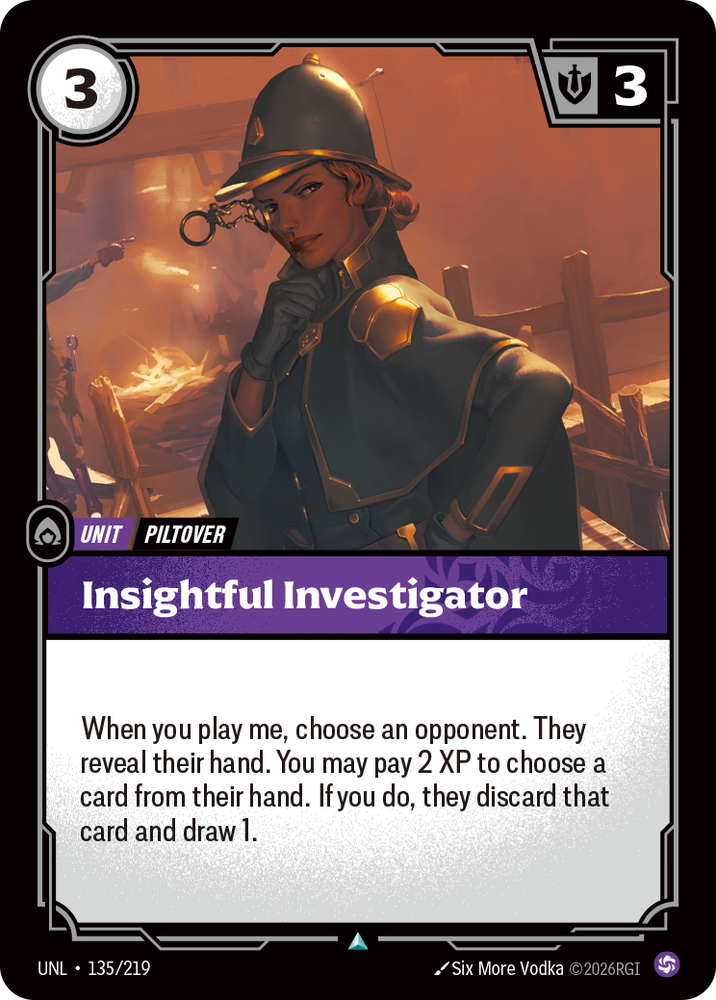Insightful Investigator (Unleashed - 135-219)