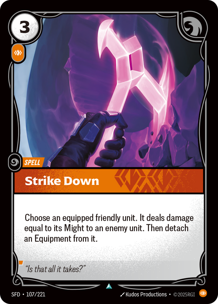 Strike Down (Spiritforged - 107-221)