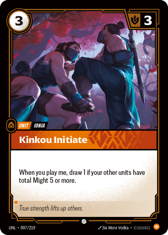 Kinkou Initiate (Unleashed - 097-219)
