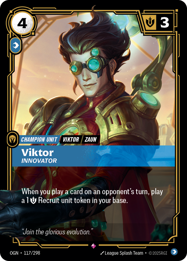 Viktor, Innovator (Origins - 117-298)