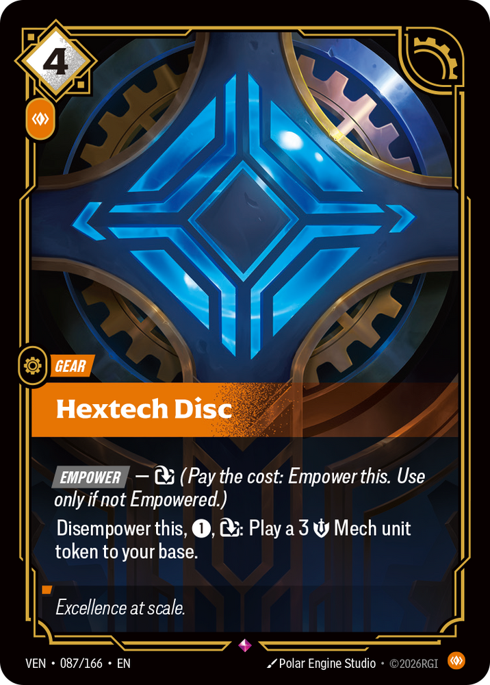 Hextech Disc (Vendetta - 087-166)