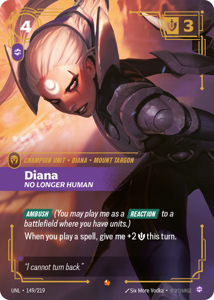 Diana, No Longer Human (Unleashed - 149-219)