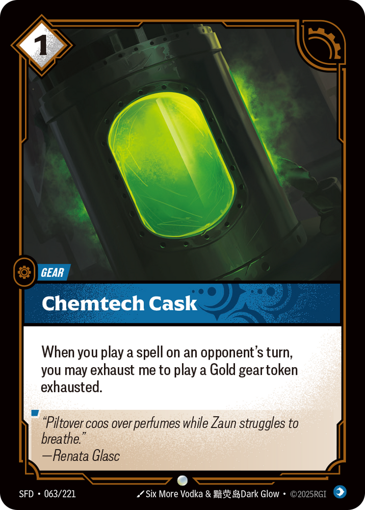 Chemtech Cask (Spiritforged - 063-221)