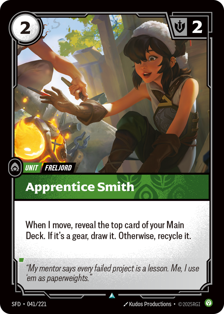 Apprentice Smith (Spiritforged - 041-221)