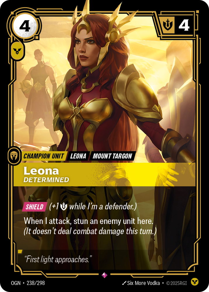 Leona, Determined (Origins - 238-298)