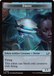 Robot // Drone Double-Sided Token [Edge of Eternities Tokens]
