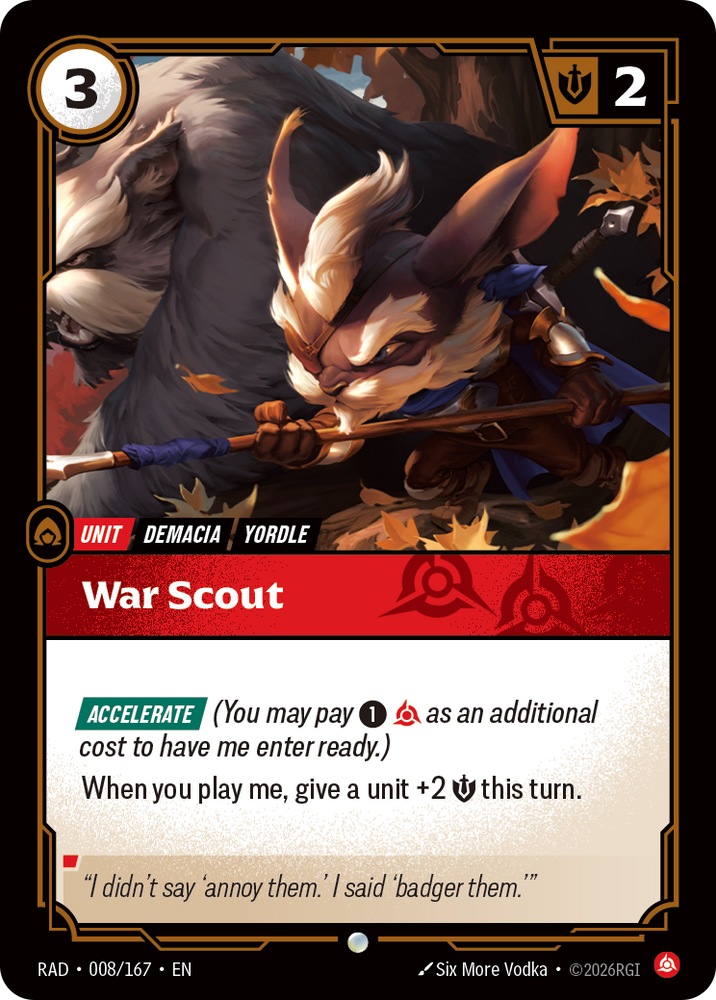 War Scout (Radiance - 008-167)