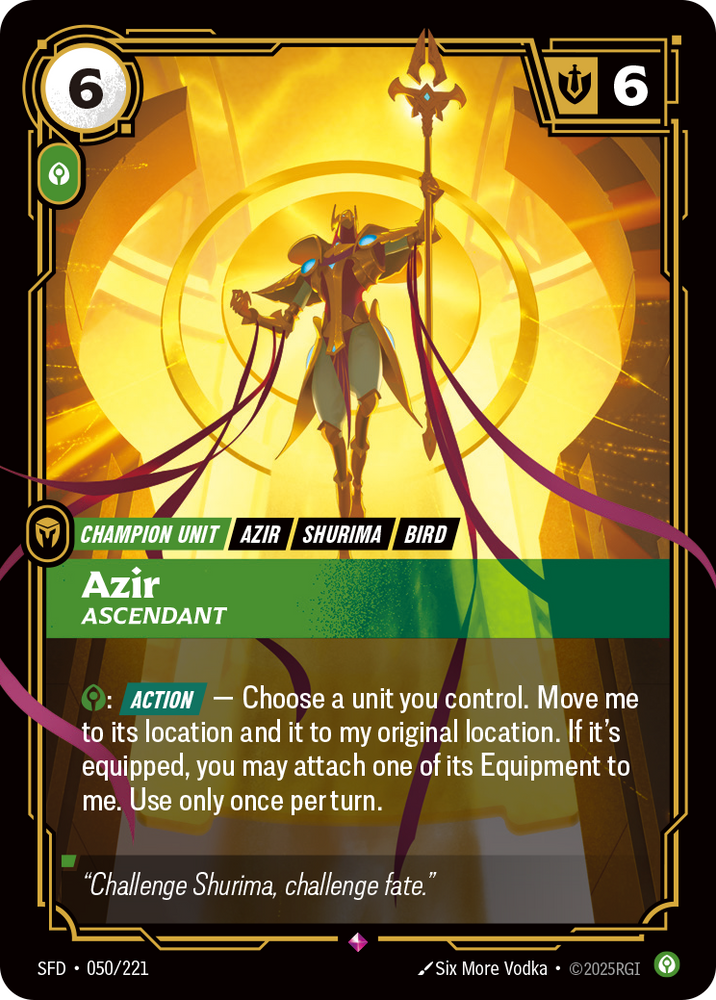 Azir, Ascendant (Spiritforged - 050-221)