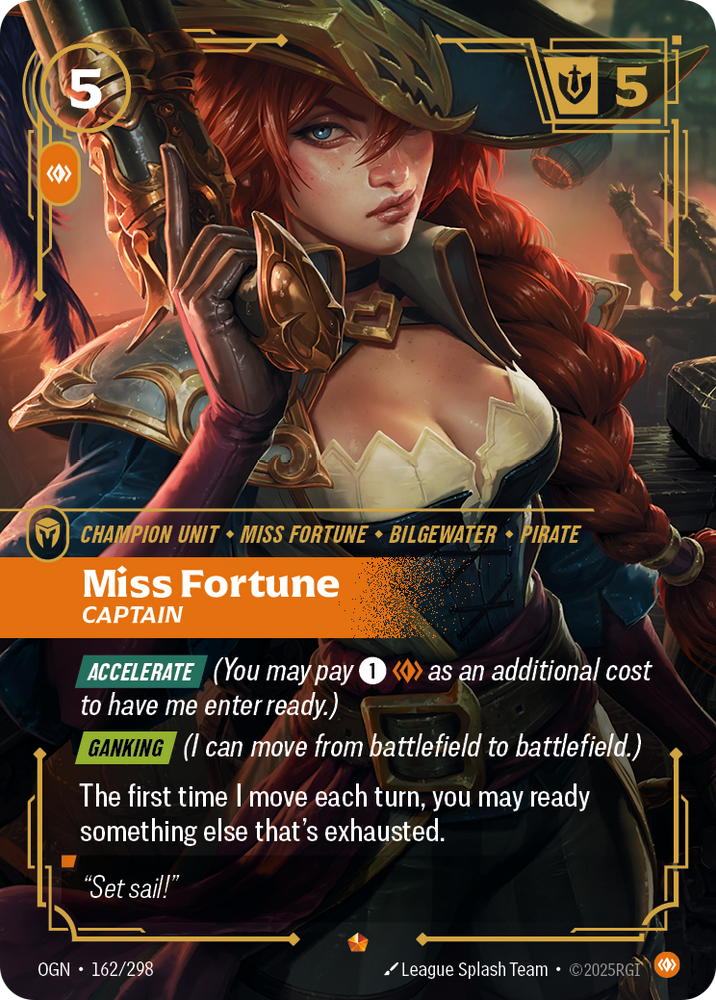Miss Fortune, Captain (Origins - 162-298)