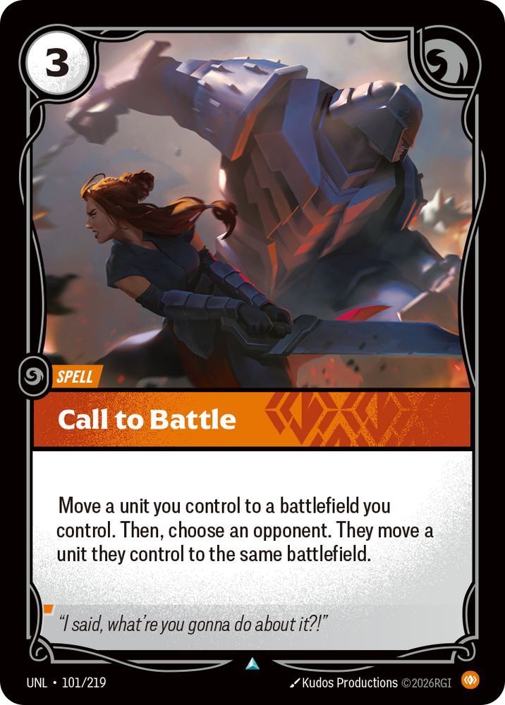Call to Battle (Unleashed - 101-219)