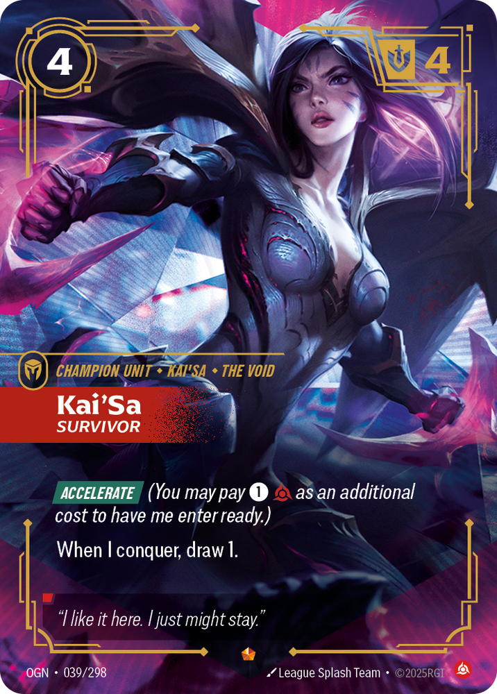 Kai'Sa, Survivor (Origins - 039-298)